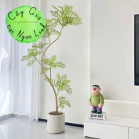CÂY PHƯỢNG GIẢ TRANG TRÍ PHONG CÁCH BẮC ÂU SANG TRỌNG