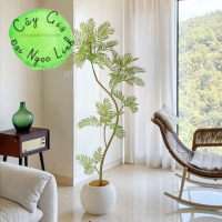 CÂY PHƯỢNG GIẢ TRANG TRÍ PHONG CÁCH BẮC ÂU SANG TRỌNG