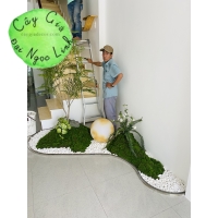 TIỂU CẢNH CÂY GIẢ TRANG TRÍ NL200-8