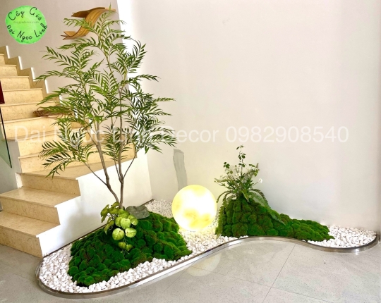 TIỂU CẢNH CÂY GIẢ TRANG TRÍ NL200-8
